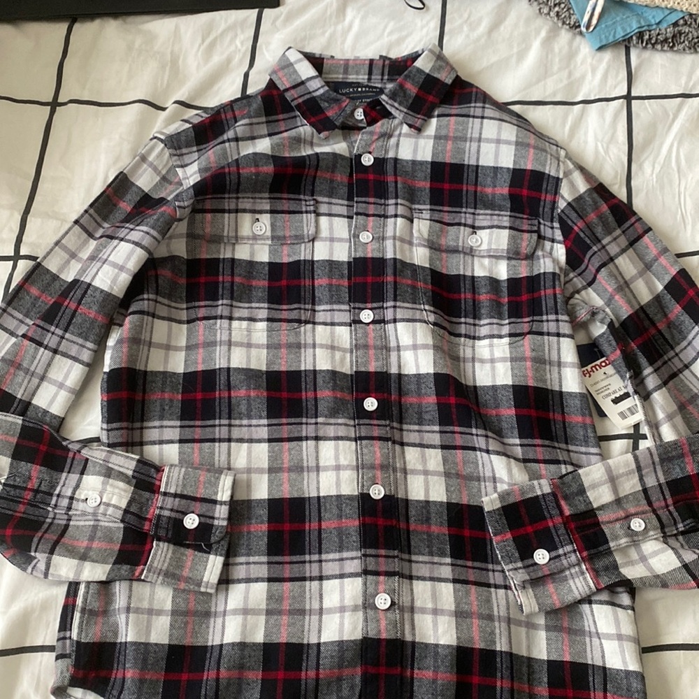 cute button down flannel